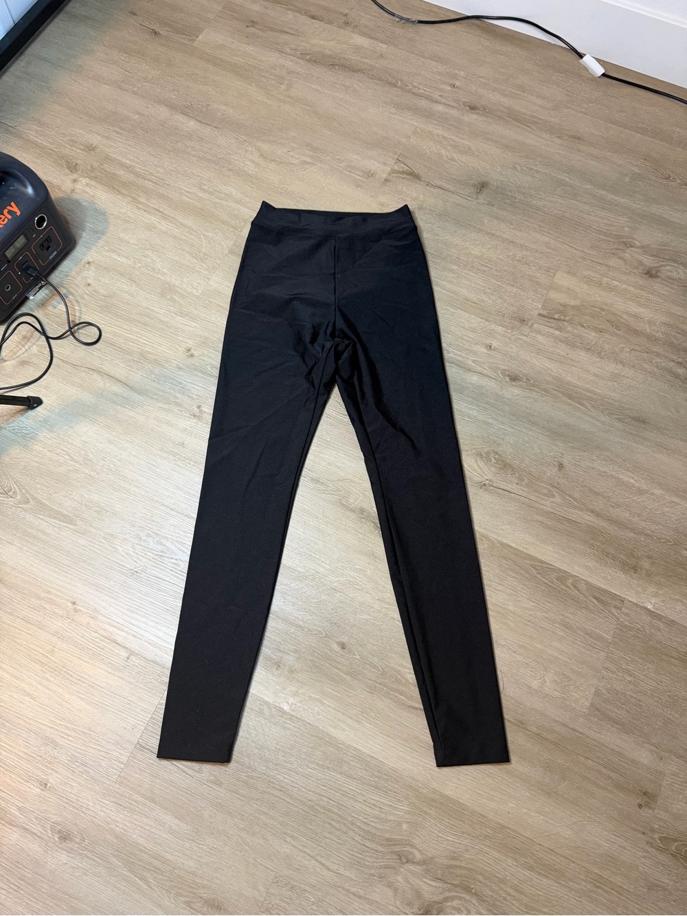 Women's Black High-Waist Stretch Leggings